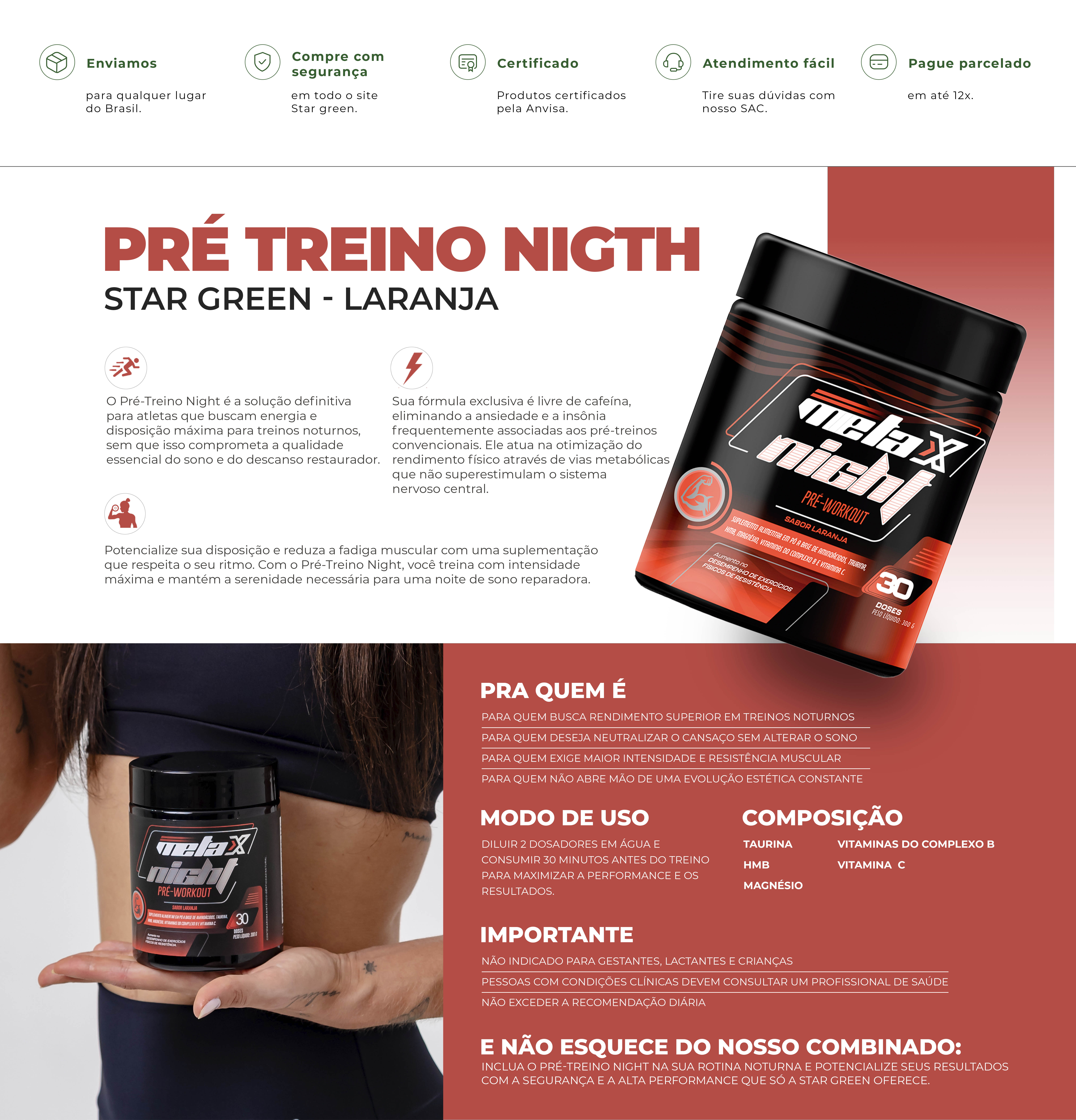 ＲＨＹＴＨＭ Super Star 30 DAY PRÉ-TREINO DAY - LARANJA
